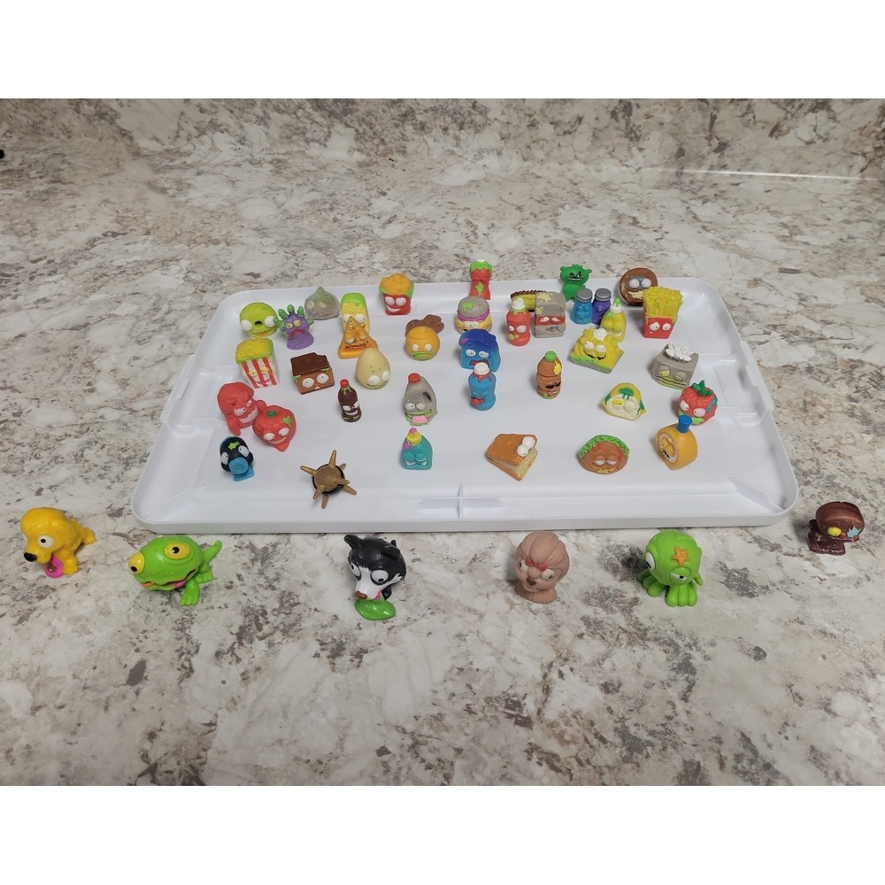 Huge Lot 44 Moose Toys Trash Pack Trashies Figures Mixed Garbage Gang Mini Monst